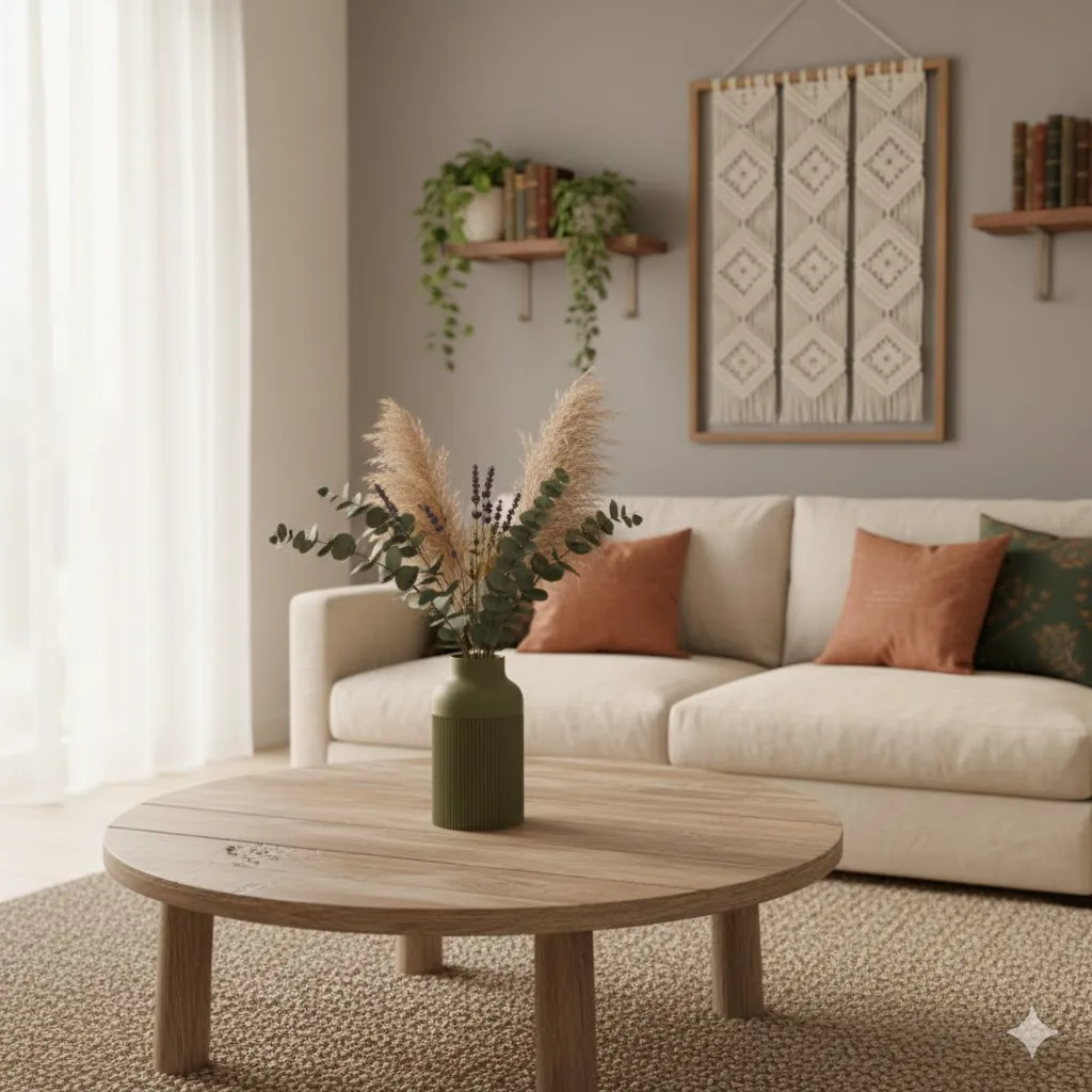 Japandi Vase flipped MES eucalyptus.webp