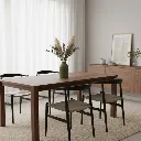 Japandi Vase flipped MES eucalyptus salle a manger.webp