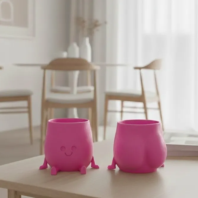 pot-pot cul-cul (rose)