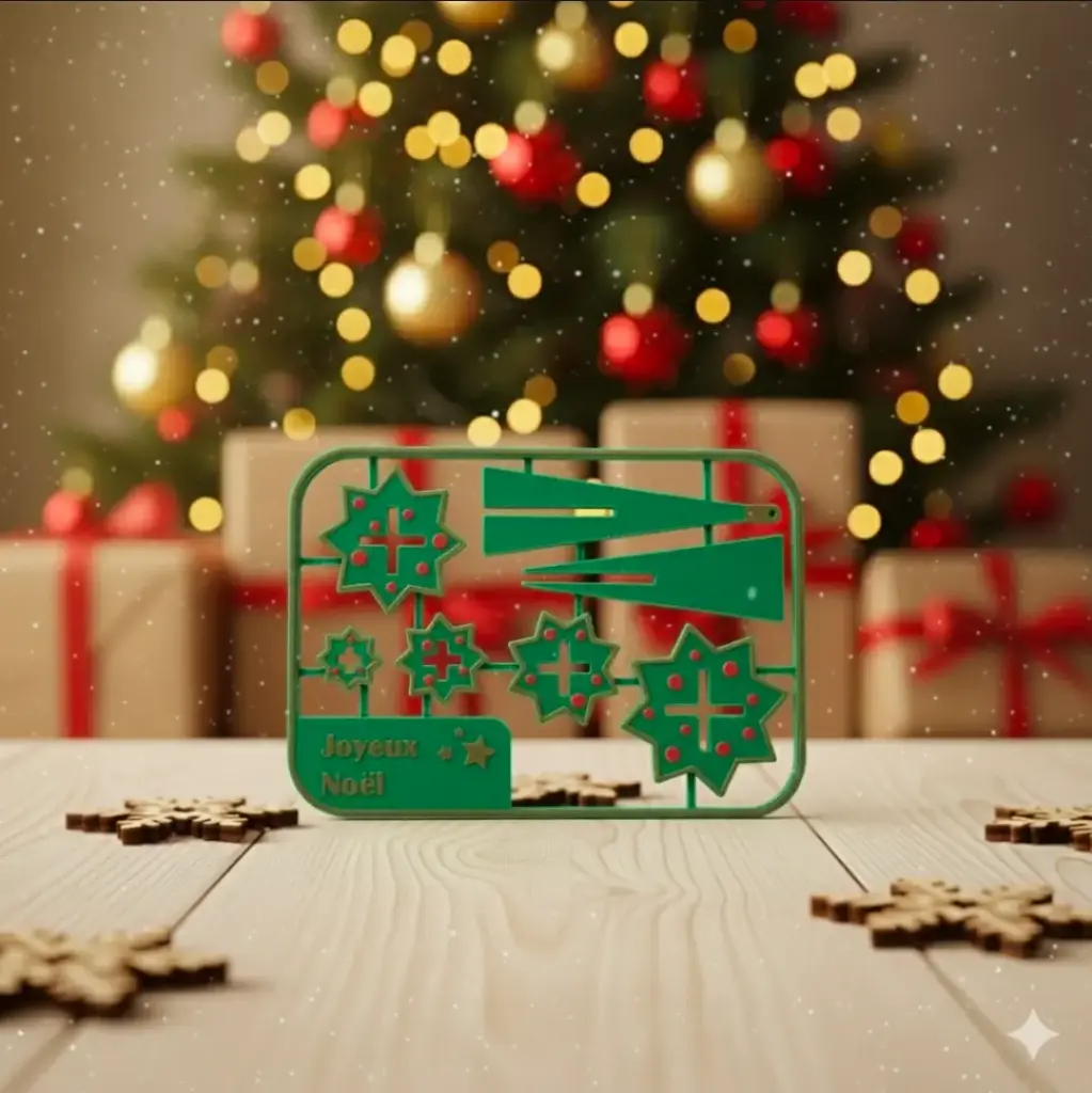 carte de noël sapin (vert sapin)