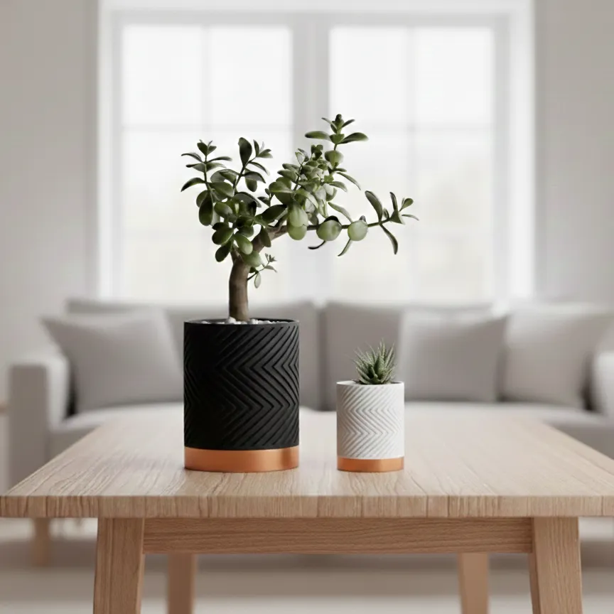 Zig-Zag (Grand) (noir)