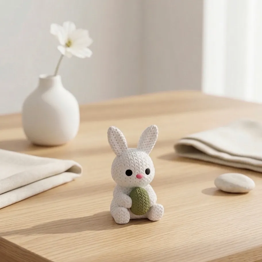 Lapin de paques en crochet